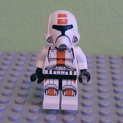 LEGO Minifigure -- Republic Trooper 2 (75001)-Star Wars / Star Wars Old Republic -- SW0444 -- Creative Brick Builders